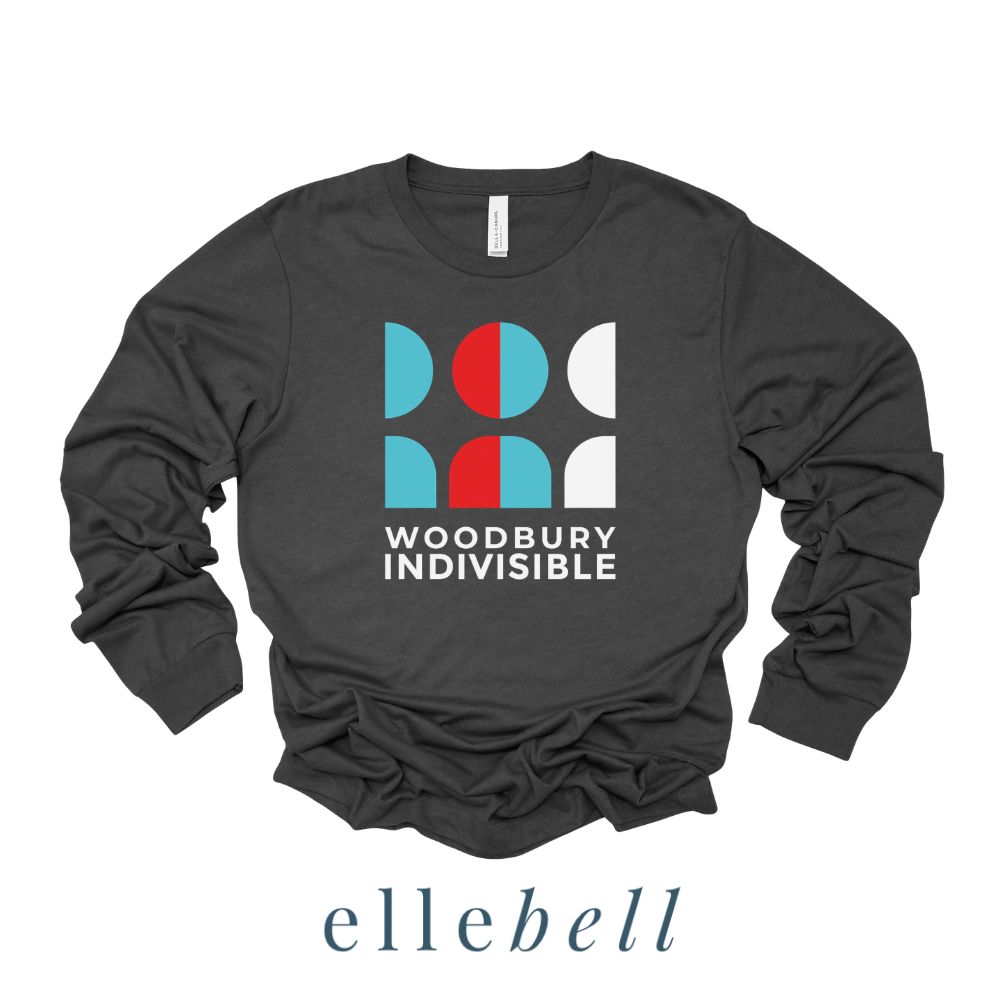 Woodbury Indivisible (Stacked Logo) - Long Sleeve Tee