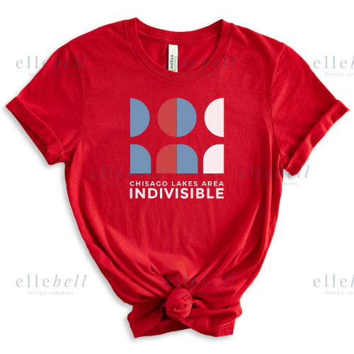 Chisago Lakes Area Indivisible T-shirt (ships in 3-5 business days)