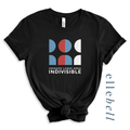 Chisago Lakes Indivisible - T-shirt (Stacked Logo)