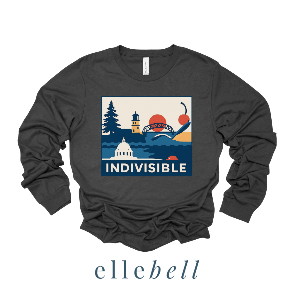 Minnesota Indivisible Icons - Long Sleeve Tee