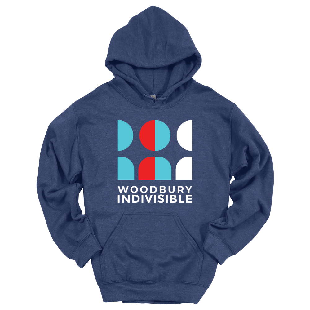 Woodbury Indivisible (Stacked Logo) - Hoodie