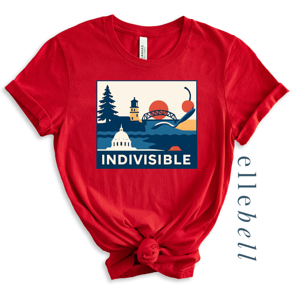 Minnesota Indivisible Icons - T-Shirt