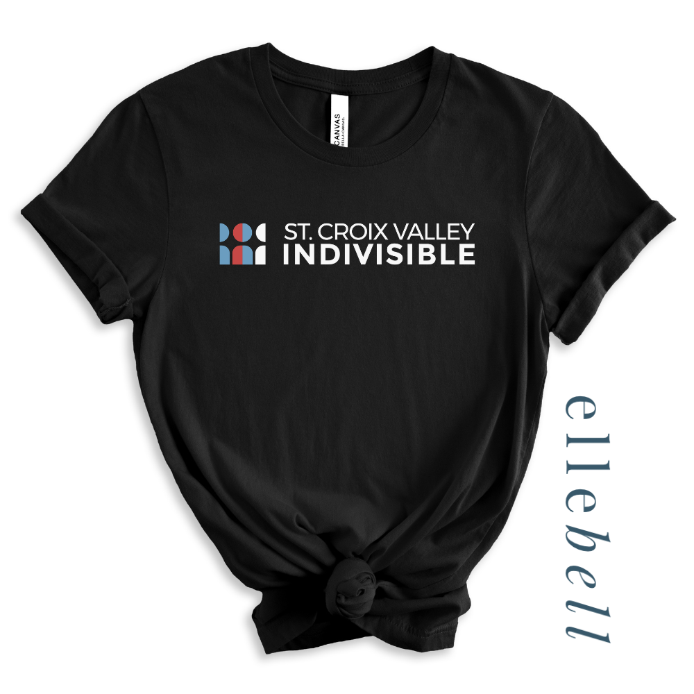 St. Croix Valley Indivisible - T-shirt (Horizontal Logo)