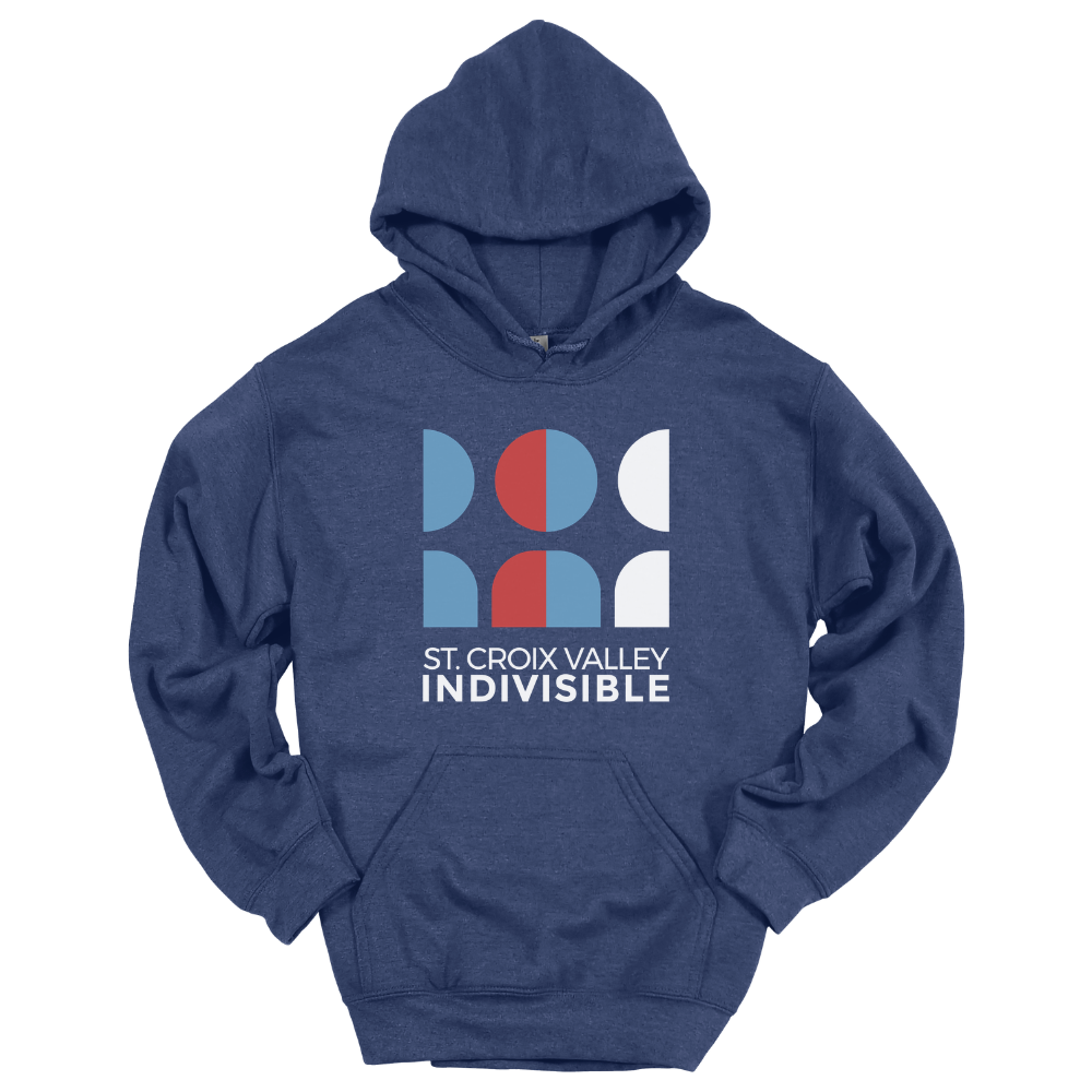 St. Croix Valley Indivisible - Hoodie (Stacked Logo)