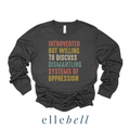 Introverted - Long Sleeve Tee