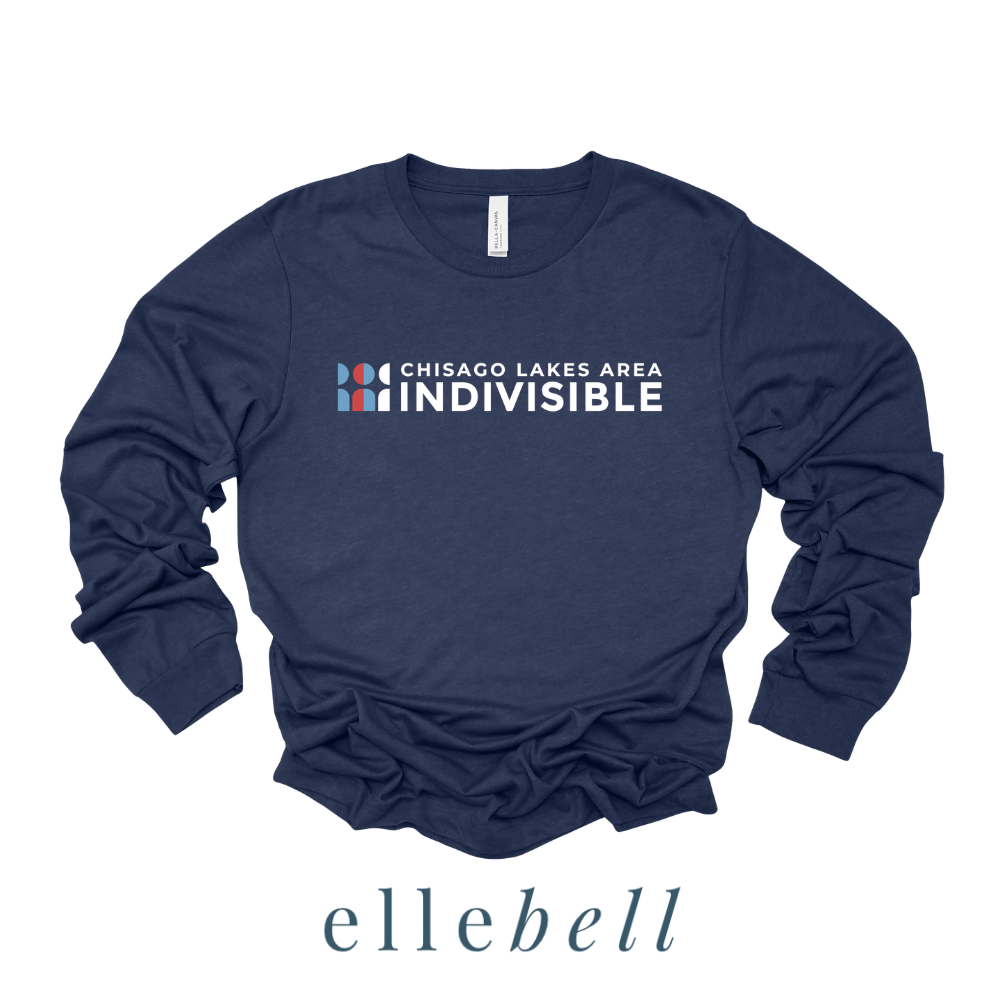 Chisago Lakes Indivisible - Long Sleeve Tee (Horizontal Logo)