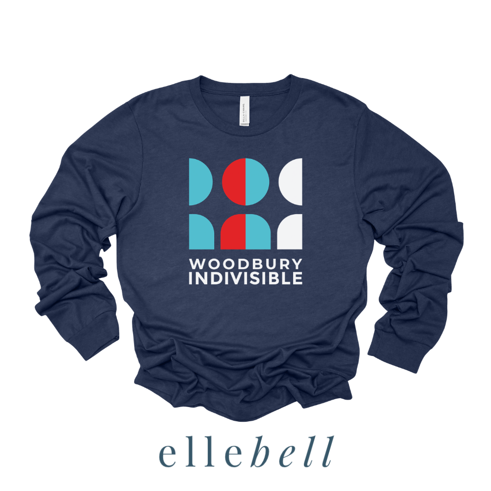 Woodbury Indivisible (Stacked Logo) - Long Sleeve Tee