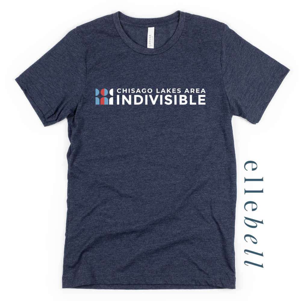 Chisago Lakes Indivisible - T-shirt (Horizontal Logo)