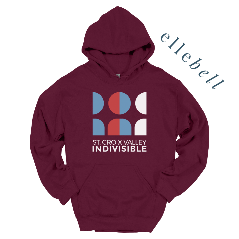 St. Croix Valley Indivisible - Hoodie (Stacked Logo)
