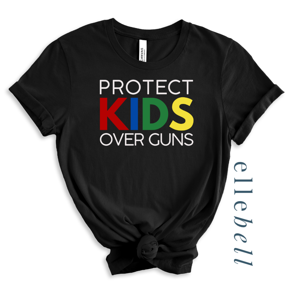 Protect Kids Not Guns T-Shirt (ships in 3-5 business days)