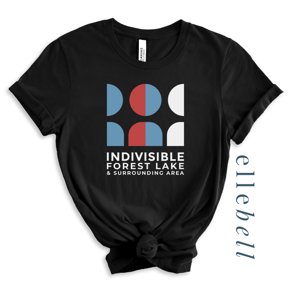 Forest Lake Indivisible Stacked - T-shirt