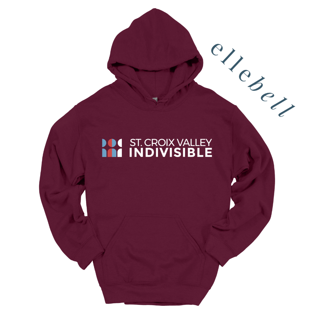 St. Croix Valley Indivisible - Hoodie (Horizontal Logo)