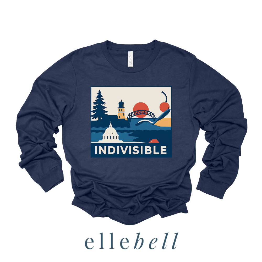 Minnesota Indivisible Icons - Long Sleeve Tee