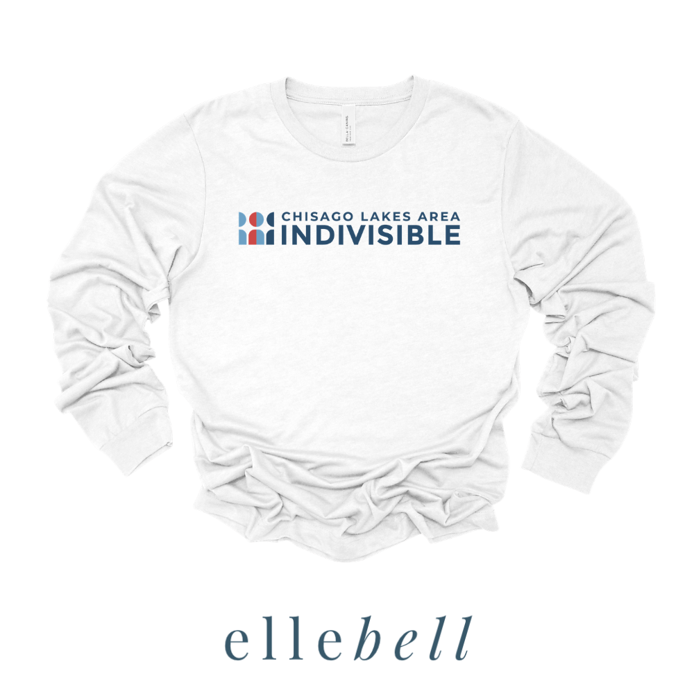 Chisago Lakes Indivisible - Long Sleeve Tee (Horizontal Logo)