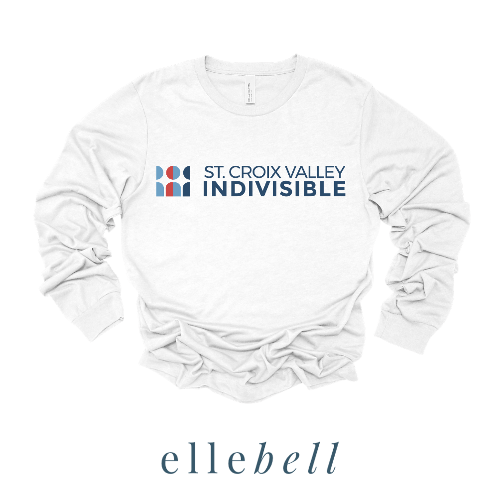St. Croix Valley Indivisible - Long Sleeve Tee (Horizontal Logo)
