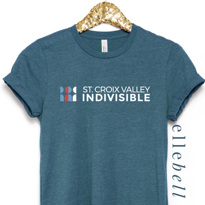 St. Croix Valley Indivisible - T-shirt (Horizontal Logo)