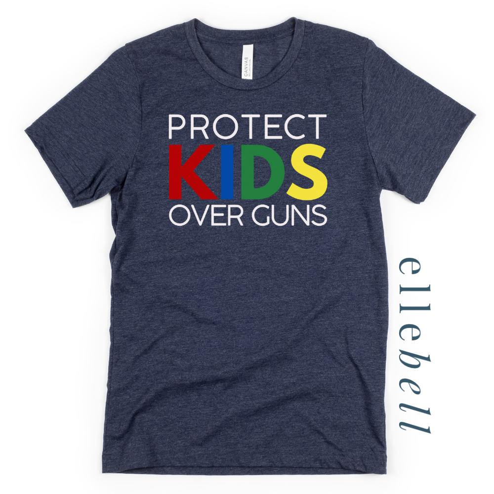 Protect Kids Not Guns T-Shirt (ships in 3-5 business days)