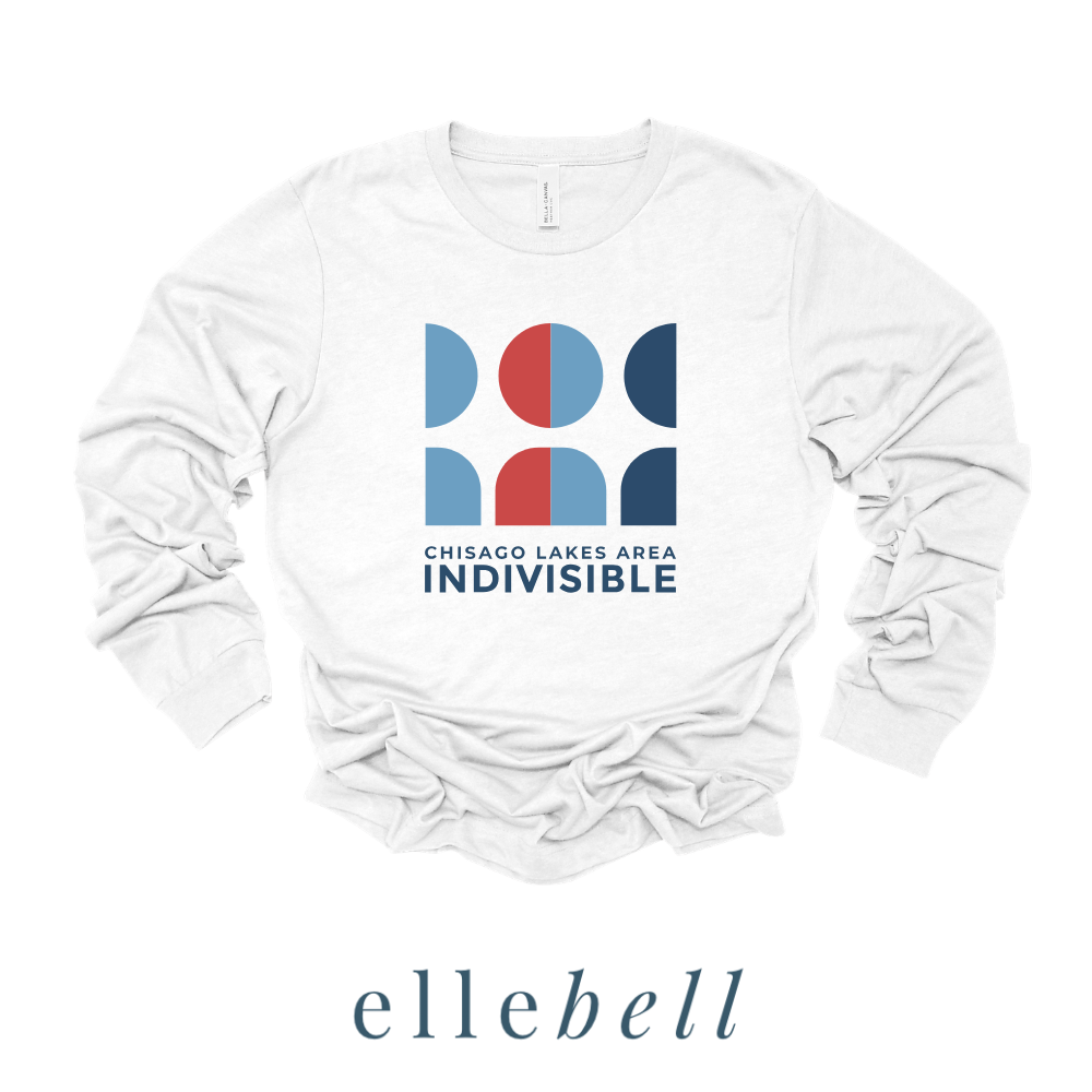 Chisago Lakes Indivisible - Long Sleeve Tee (Stacked Logo)
