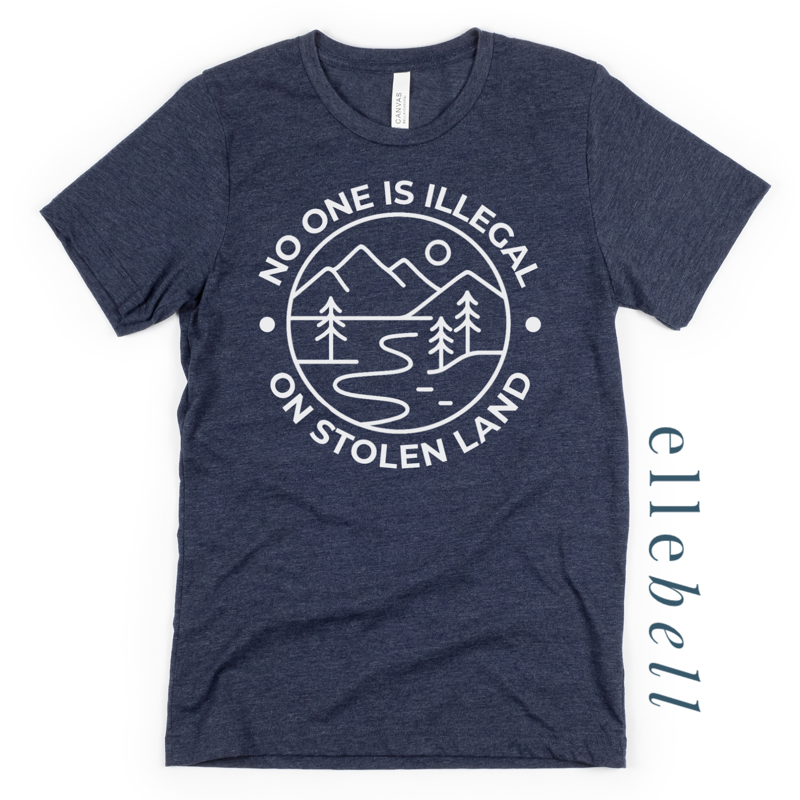 No One Is Illegal On Stolen Land - T-shirt