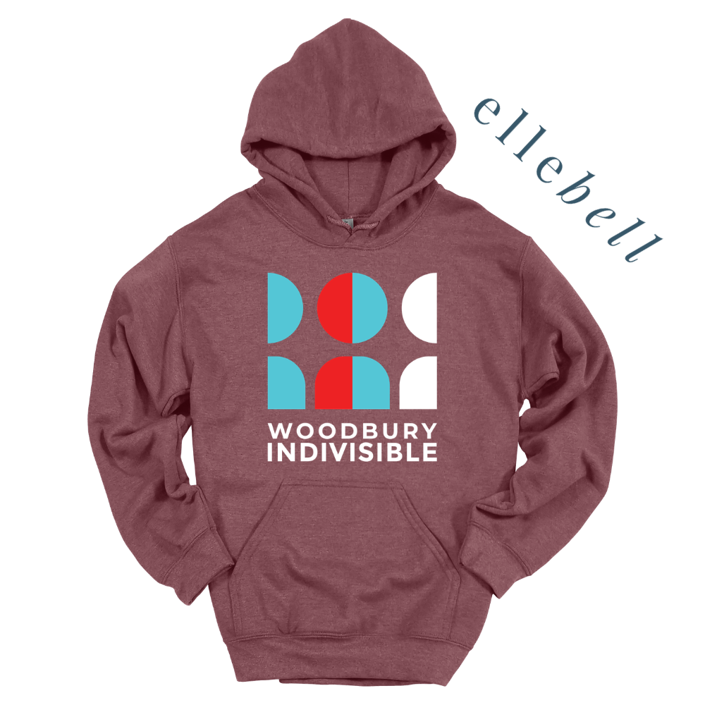 Woodbury Indivisible (Stacked Logo) - Hoodie