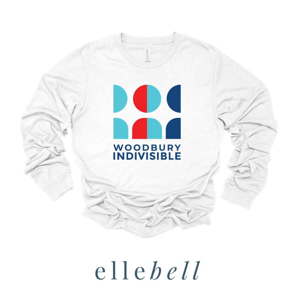 Woodbury Indivisible (Stacked Logo) - Long Sleeve Tee