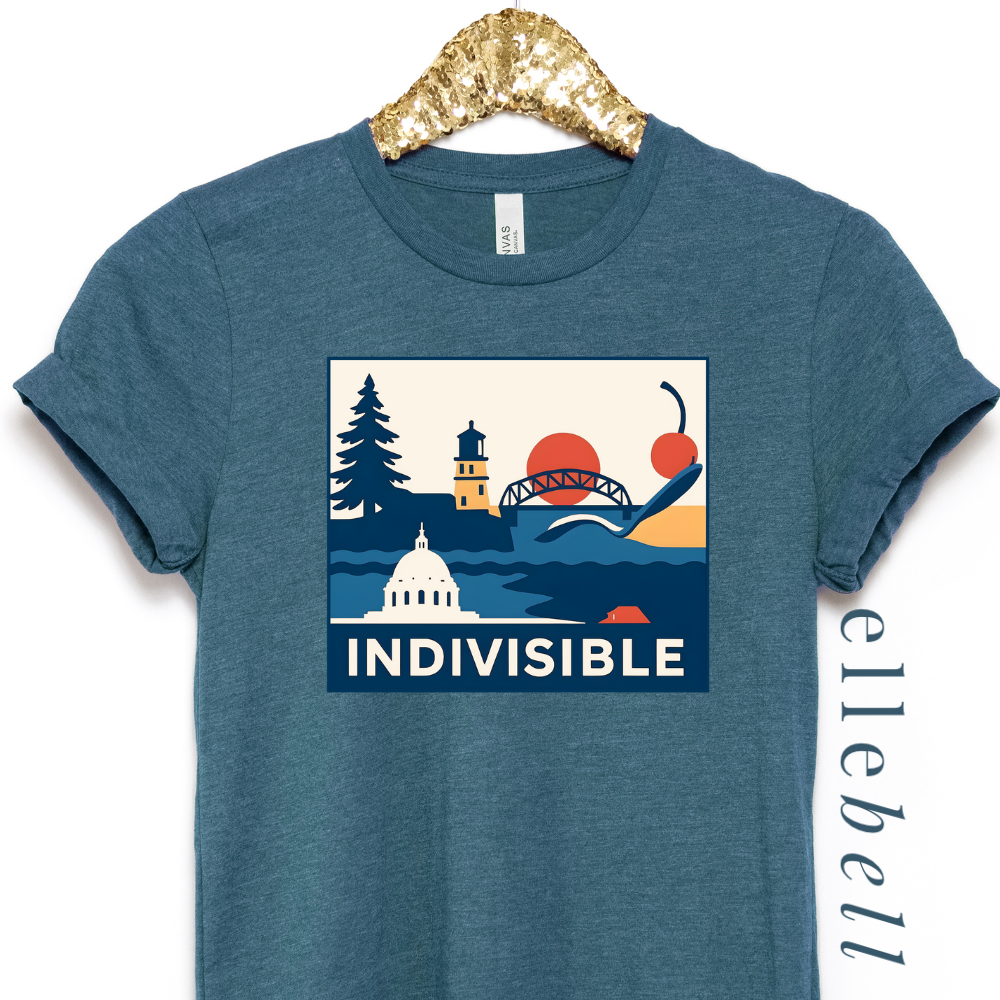 Minnesota Indivisible Icons - T-Shirt