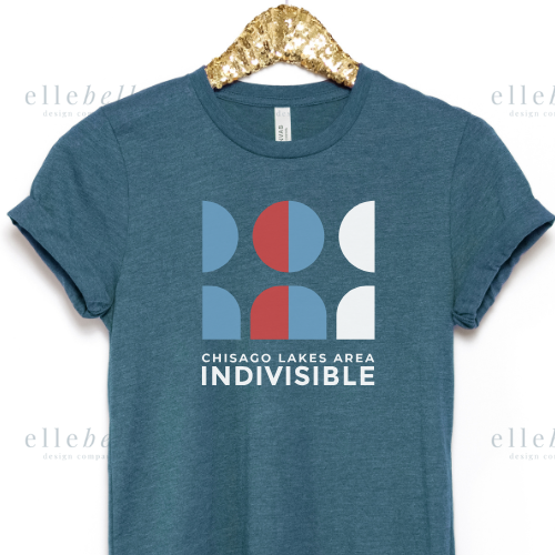 Chisago Lakes Area Indivisible T-shirt (ships in 3-5 business days)