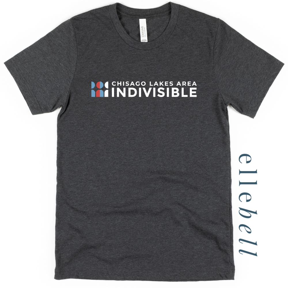 Chisago Lakes Indivisible - T-shirt (Horizontal Logo)
