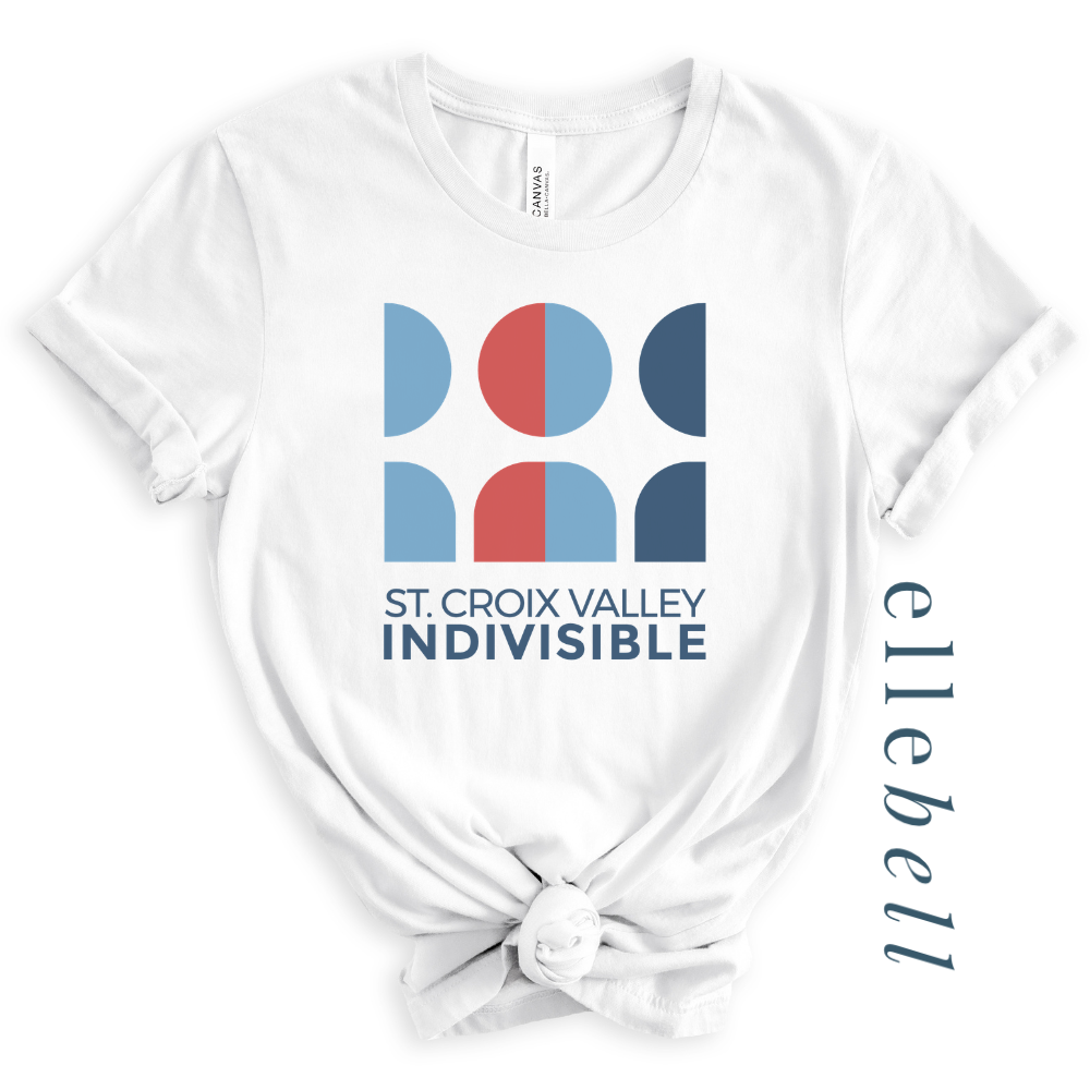 St. Croix Valley Indivisible - T-shirt (Stacked Logo)