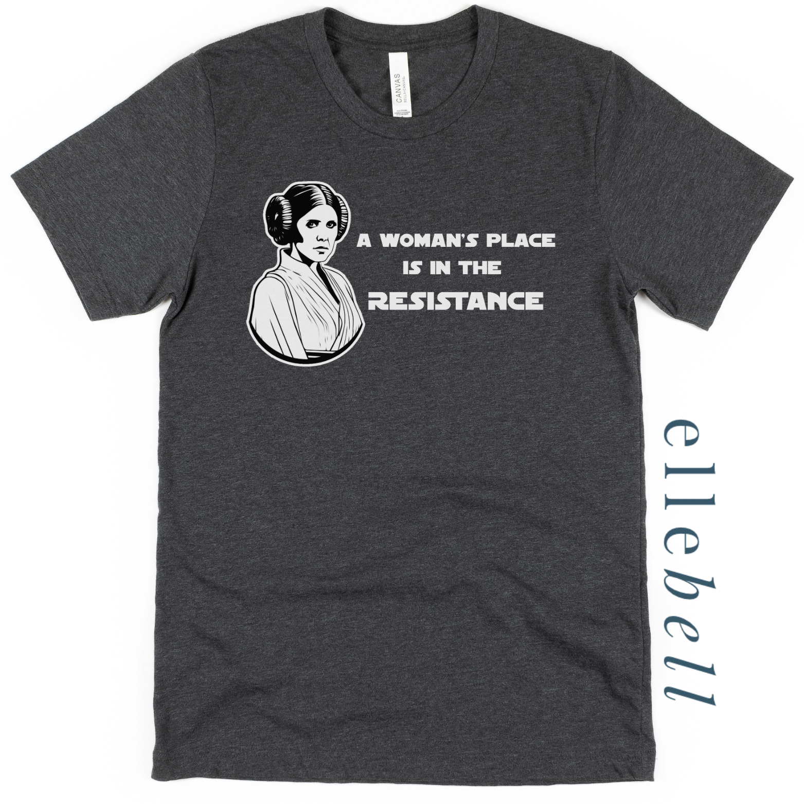A Woman's Place Is In The Resistance T-shirt (ships in 3-5 business days)