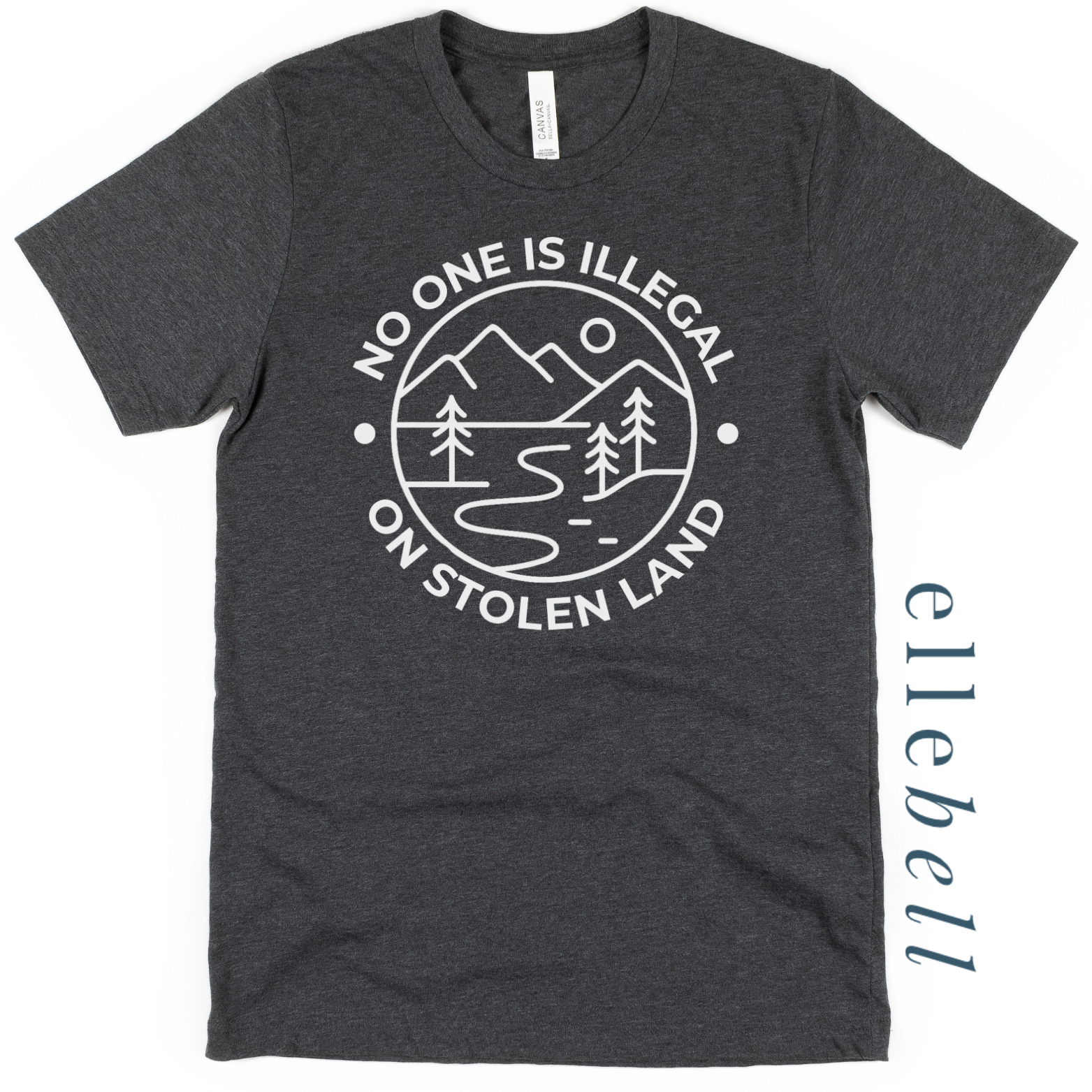 No One Is Illegal On Stolen Land - T-shirt