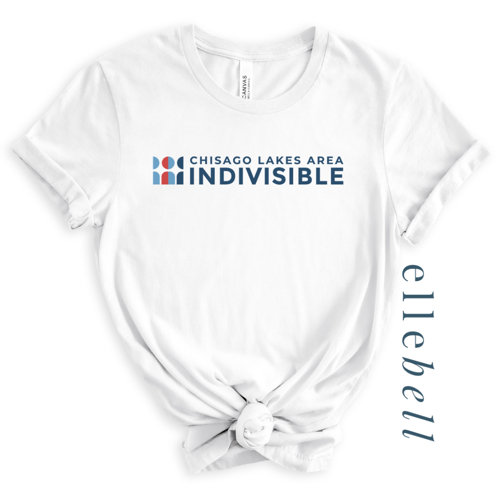 Chisago Lakes Indivisible - T-shirt (Horizontal Logo)