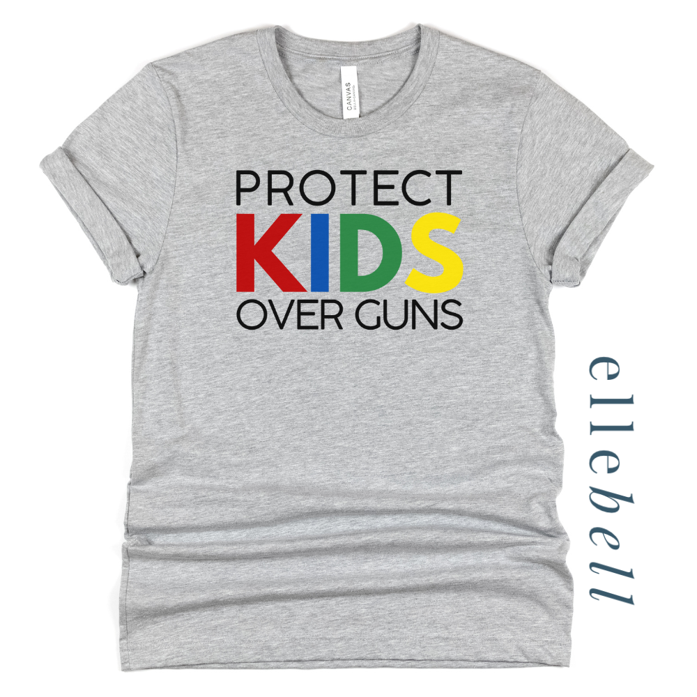Protect Kids Not Guns T-Shirt (ships in 3-5 business days)
