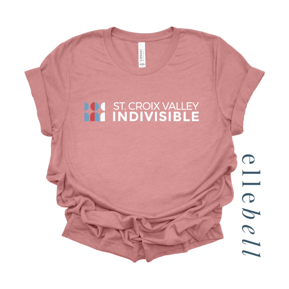 St. Croix Valley Indivisible - T-shirt (Horizontal Logo)