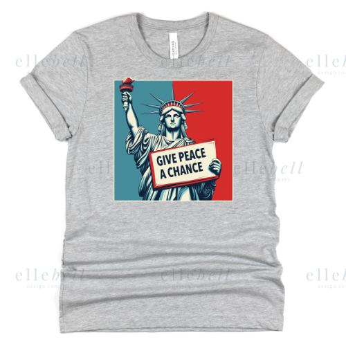 Give Peace A Chance T-shirt (ships in 3-5 business days)