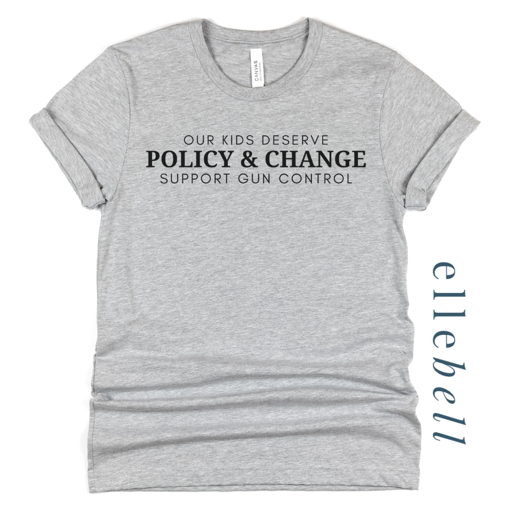 Policy and Change T-Shirt (ships in 3-5 business days)