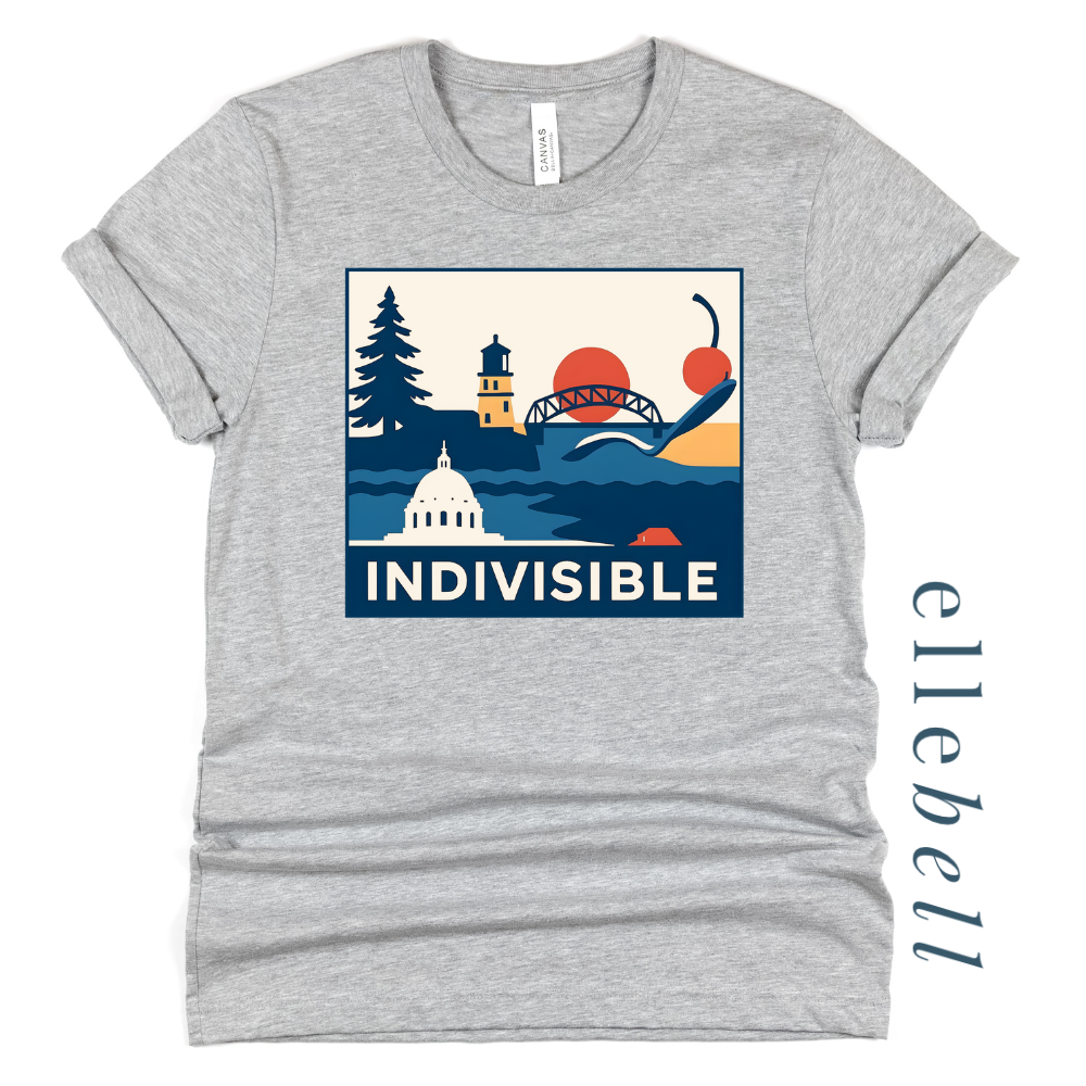 Minnesota Indivisible Icons - T-Shirt