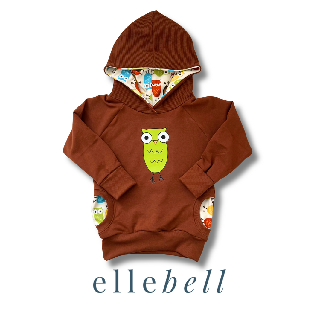 Grow With Me - Owl Hoodie