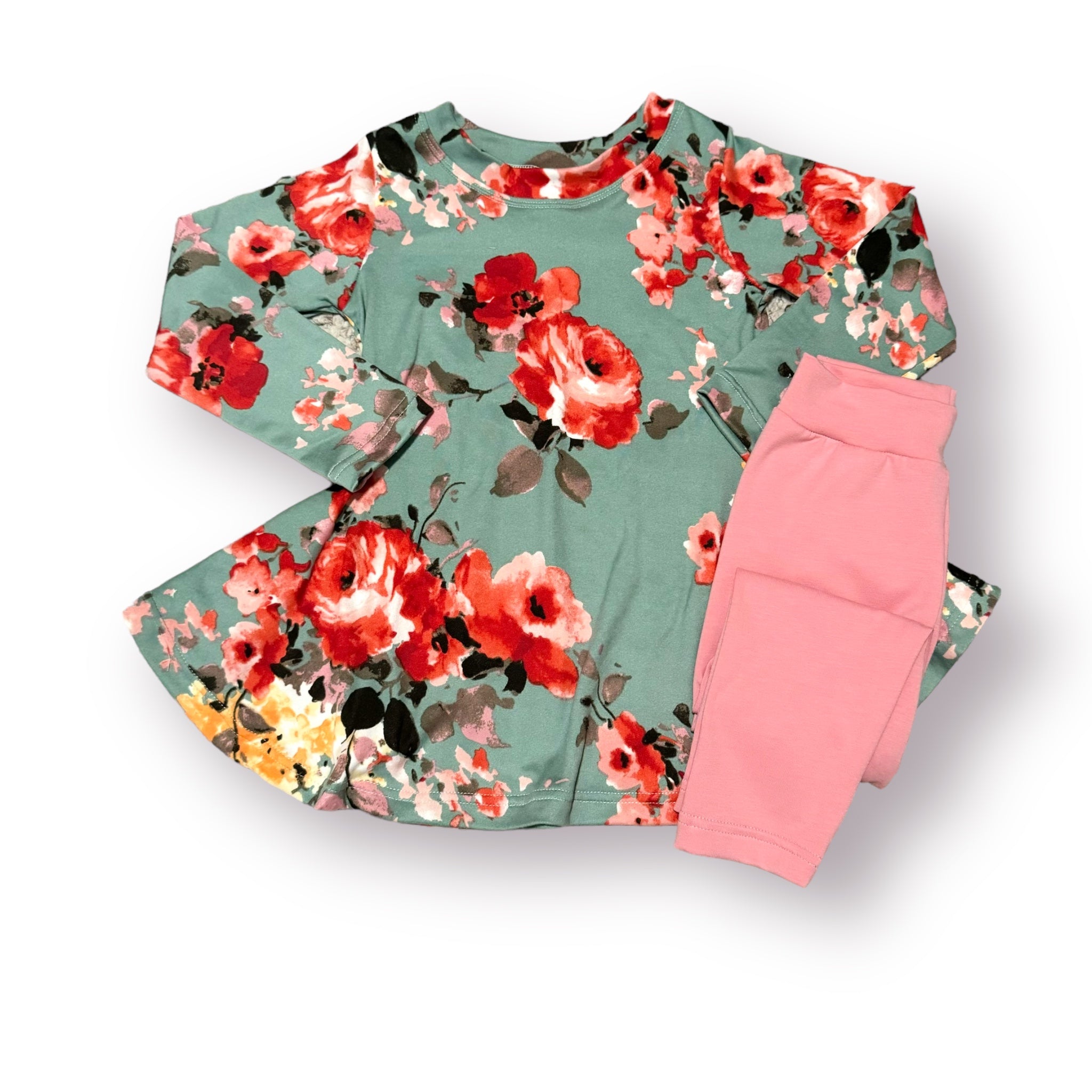 Daisy Tunic - Wintergreen Bloom