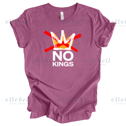No Kings T-shirt (ships in 3-5 business days)
