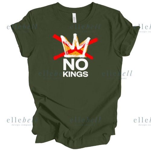 No Kings T-shirt (ships in 3-5 business days)