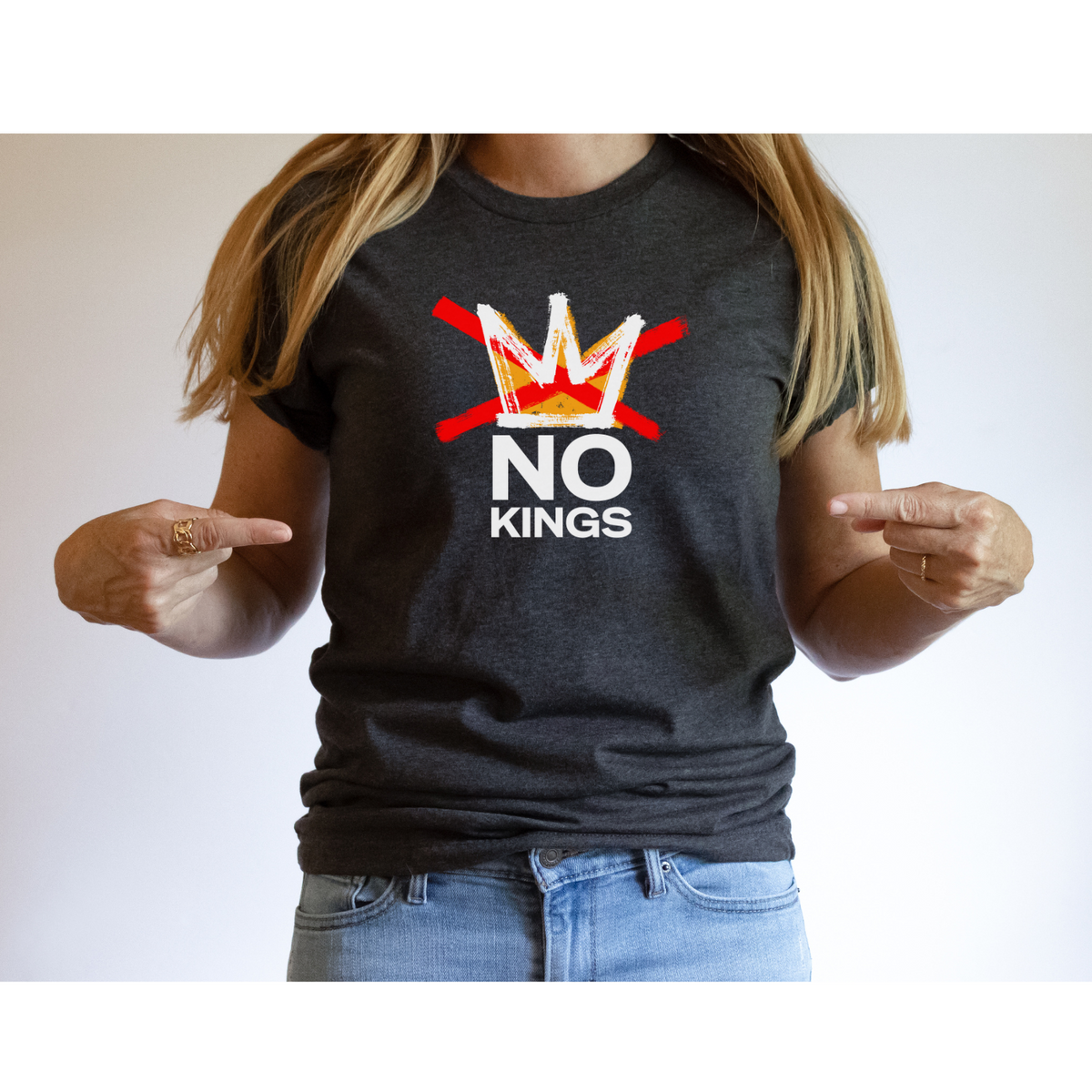 No Kings T-shirt (ships in 3-5 business days)