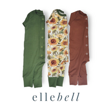 Load image into Gallery viewer, Sprout Romper - Autumn Spice

