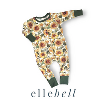 Load image into Gallery viewer, Sprout Romper - Autumn Sunflower
