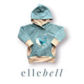 Grow-With-Me Hoodie - Whale