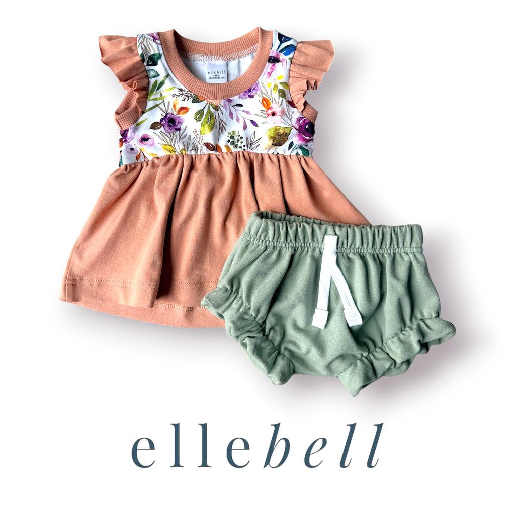 Perfectly Peach Collection - Peplum Tank