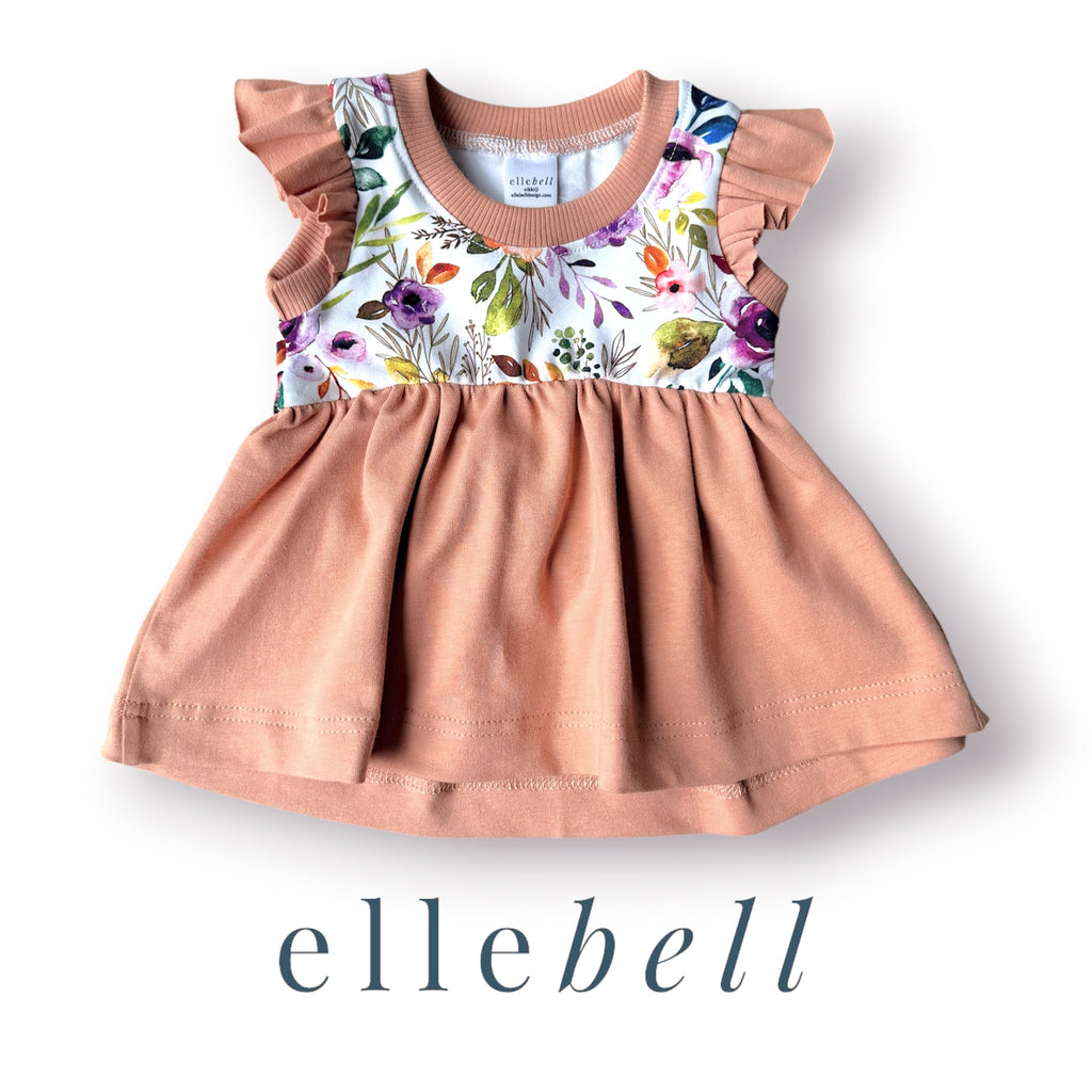 Perfectly Peach Collection - Peplum Tank