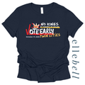 Indivisible TC: No Kings Vote Early T-Shirt **ORDERS CLOSE 10/8