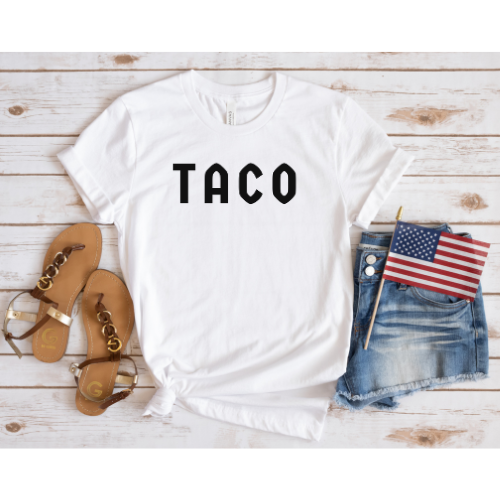 TACO t-shirt (ships in 3-5 business days)