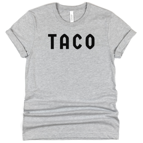 TACO t-shirt (ships in 3-5 business days)